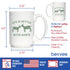 Life is Better with Goats - Large 15oz White Ceramic Mug - Funny Goat Gifts and Decor for Men and Women