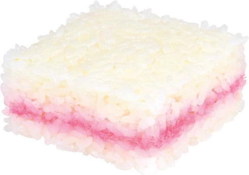 Onigiri Sand Maker C-451 for Bento, Onigirazu Cube Box, White (Japan Made)