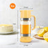9 oz Neodaco Glass Honey Dispenser No-drip with Handle Maple Syrup Container Honey Jar for Coffee, Pancakes & Waffles