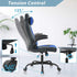 Gaming Chair, High Back Office Chair Ergonomic Desk Chair PC Racing Chair with Headrest Lumbar Support & Flip-up Arms