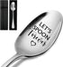 Let's Spoon Forever, Funny Engraved Spoon for Coffee/Tea/Ice Cream/Dessert, Food Lover Gifts with Gift Box