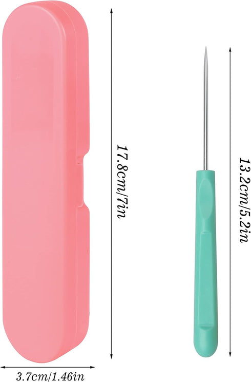 4Pcs Sugar Stir Needle - 5.2 Inches Cookie Scribe Needles for Cake Decorating Supplies