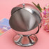 Fdit Stainless Steel Spice Condiment Jar Box with Swivel Cover, Salt Sugar Container for Kitchen