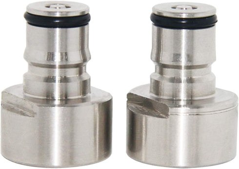 PERA Keg Coupler Adapter, Sankey to Ball Lock Quick Disconnect Conversion Kit for Home Brewing