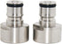 PERA Keg Coupler Adapter, Sankey to Ball Lock Quick Disconnect Conversion Kit for Home Brewing