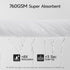 8 Set, 2 (35x70 2 4 100% REDKISS Towels Piece Luxury Bath Towel Bath Sheets in), Hand Towels, Washcloths, Cotton Super