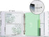 Recipe 3 Ring Binder 8.5x9.5, Organizer Set with 25 Slot Pages, 50 Recipe Cards, 6 Divider Pages