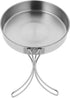 INOOMP Outdoor Non-stick Camping Skillet, Backpacking Grilling Pan for Outdoor Cooking