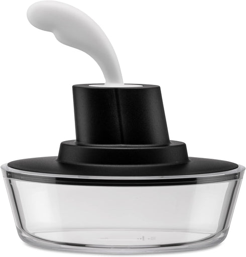 Alessi ASG13 B Black "Ship Shape" Butter Dish