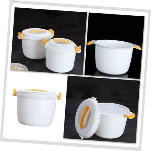 Housoutil Rice Cooker Oven, Food Steamer & Microwave Pasta Maker, Japanese Rice Cooker for Home