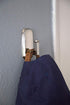 HIGH & MIGHTY 515804 Decorative Metal Hook, Easy Tool-Free Dry Wall Installation, Satin Nickel, Holds up to 25lb