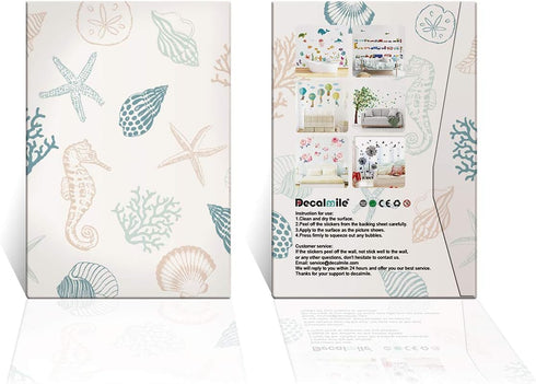 decalmile Window Clings of Potted Plants, Flowers, Easter Window Decals, Anti-Collision Stickers for Glass Doors