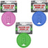 Mason Jar Drink Lid, Wide Mouth, Whimsy, Pack of 3