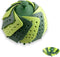 Lotus Folding Steamer Basket - BPA-Free Green Kitchenware Accessory, Non-Scratch Silicone Cookware