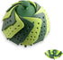 Lotus Folding Steamer Basket - BPA-Free Green Kitchenware Accessory, Non-Scratch Silicone Cookware