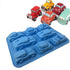 Silicone Carton Car Mold, Baking Molds for Birthday Theme Party, Muffin Cups, Ice Cube, Soap, Cake