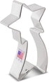 Shooting Star Cookie Cutter - 4", Made in USA by Ann Clark