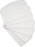 Ateco 1303 Bowl Scraper Set, 6-Pieces Flexible Food-safe Plastic, White