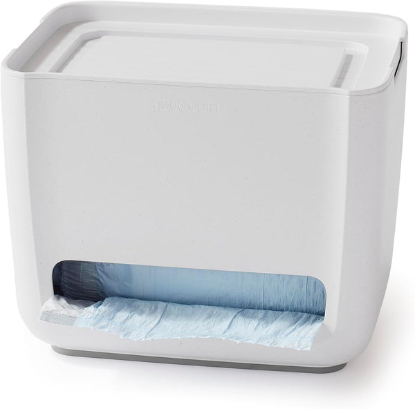 YouCopia SinkSuite Trash Bag Dispenser, Standing Garbage Bag Organizer with Removable Lid