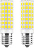 E17 LED Bulb Dimmable, 7W Microwave Oven Bulbs, 120V 60W Equivalent, Natural White 4000K, 2 Pack for Whirlpool Maytag