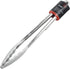 Chef Craft Premium Silicone Cooking Tongs, 12 Inch, Gray