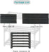 3 (16.3" Closet Autonomier Tier Extra Small Shoe Rack Wide), Narrow Stackable Shoe Shelf for Kids Toddler Adult