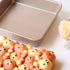 CHEFMADE Square Cake Pan, Non-Stick Heavy Duty Carbon Steel Deep Dish Baking Tray for Cakes, Bread, Pizza