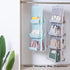 AARAINBOW 1 Pack Hanging Handbag Purse Organizer, 8 Pockets for Closet Space Saving (B-Light Gray)