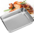 Heavy Duty Stainless Steel Baking Pans, Sheet Pan, Cookie Sheet, Hotel Pan, Dishwasher Safe by Meleg Otthon