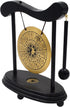 fengshuisale Zen Art Brass Feng Shui Desktop Gong with Red String Bracelet, W3359