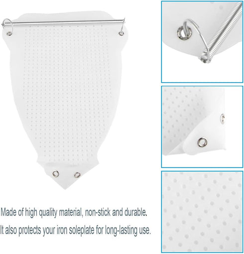Iron Shoe Cover, Teflon Ironing Shoe Cover Protector for Iron Plates