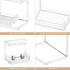 VUSIGN 2 Pack Under Sink Organizer and Storage, Pull Out Sink Shelf, Slide Out Cabinet Organizer for Kitchen Bathroom