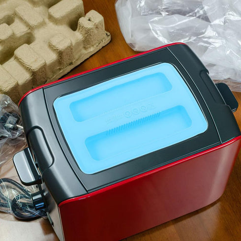 Toaster 2pcs Cover, 2 Slice Toaster Lid Silicone Bread Maker Cover, Toaster Appliance for Sandwich Bread Machine