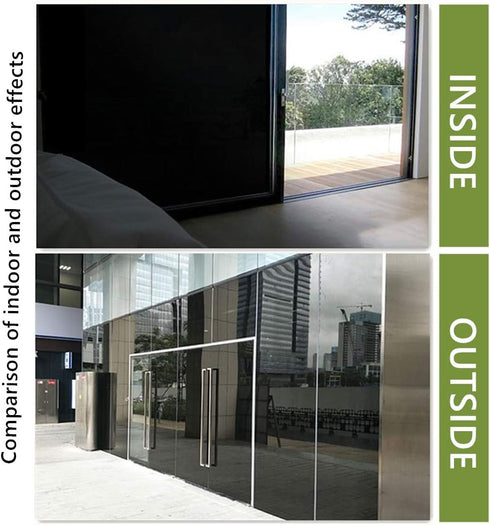 VELIMAX Static Cling Total Blackout Window Film, 100% Light Blocking, No Glue, 29.5 x 78.7 inches