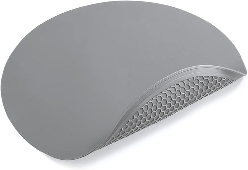 Silicone Microwave Mat - 11.7" x 11.7", Protect from Spill Overs, Non-Slip Silicone Trivet Mats, Hot Pot Holders,