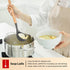 E-far Silicone Kitchen Utensils Set of 6, Non-stick Cookware Friendly, Heat Resistant, Includes Spatula, Ladle, Spoon,