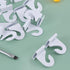 25 Pair Heavy Duty Suspended Aluminum Drop Ceiling Hooks, Metal T-Bar Track Clip Hanger Kit for Home Classroom Office &
