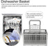 Pssopp Universal Dishwasher Cutlery Basket, Replacement Box for Silverware Cutlery Basket in Dishwasher