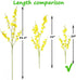 Artificial Flowers Orchids, Silk Fake Flowers in Bulk, 10 Pcs for Wedding Party Home Decoration