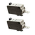 KW3A Microwave Oven Door Switch 16A 125/250V Door Interloc (2 Pack Normally Open)Microwave Oven Door Switch Replacement Part