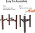 Drawinsage 5-6-7-7.5" Adjustable Plant Stand Indoor, Metal Stable Plant Holder, Modern Plant Stands Fits Pots for Home