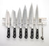 Mercer Culinary 18 Inch x 2.4 Inch x .9 Inch Magnetic Knife Bar - Stainless Steel
