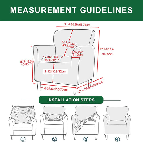 1 1PC) Armchair Covers Piece Stretch Chair Covers with Arms Accent Banquet Chair Cover Jacquard Chair Slipcovers