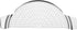 Westmark Stainless Steel Pan Pot Strainer, 16392260, with Recessed Hand Grips, Suitable for Up to 10"