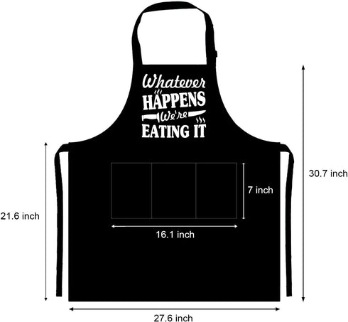 NewEleven Gift For Men - Aprons for Men with Pockets