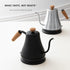 27oz Bodum Melior Gooseneck Electric Water Kettle, Pour Over Coffee & Tea, Brushed Stainless Steel
