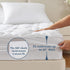 CozyLux Queen Mattress Pad - Cotton Deep Pocket Non Slip Breathable Soft Quilted Fitted Mattress Topper, Up to 18"