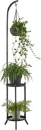 3 Tier Metal Plant Stands, Metal Corner Tall Plant Stands for Multiple