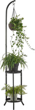 3 Tier Metal Plant Stands, Metal Corner Tall Plant Stands for Multiple