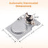 Adviace Magnetic Automatic Thermostat Sensor Switch - High Temperature Rated Wiring for Fireplace and Stove Blower Fan
